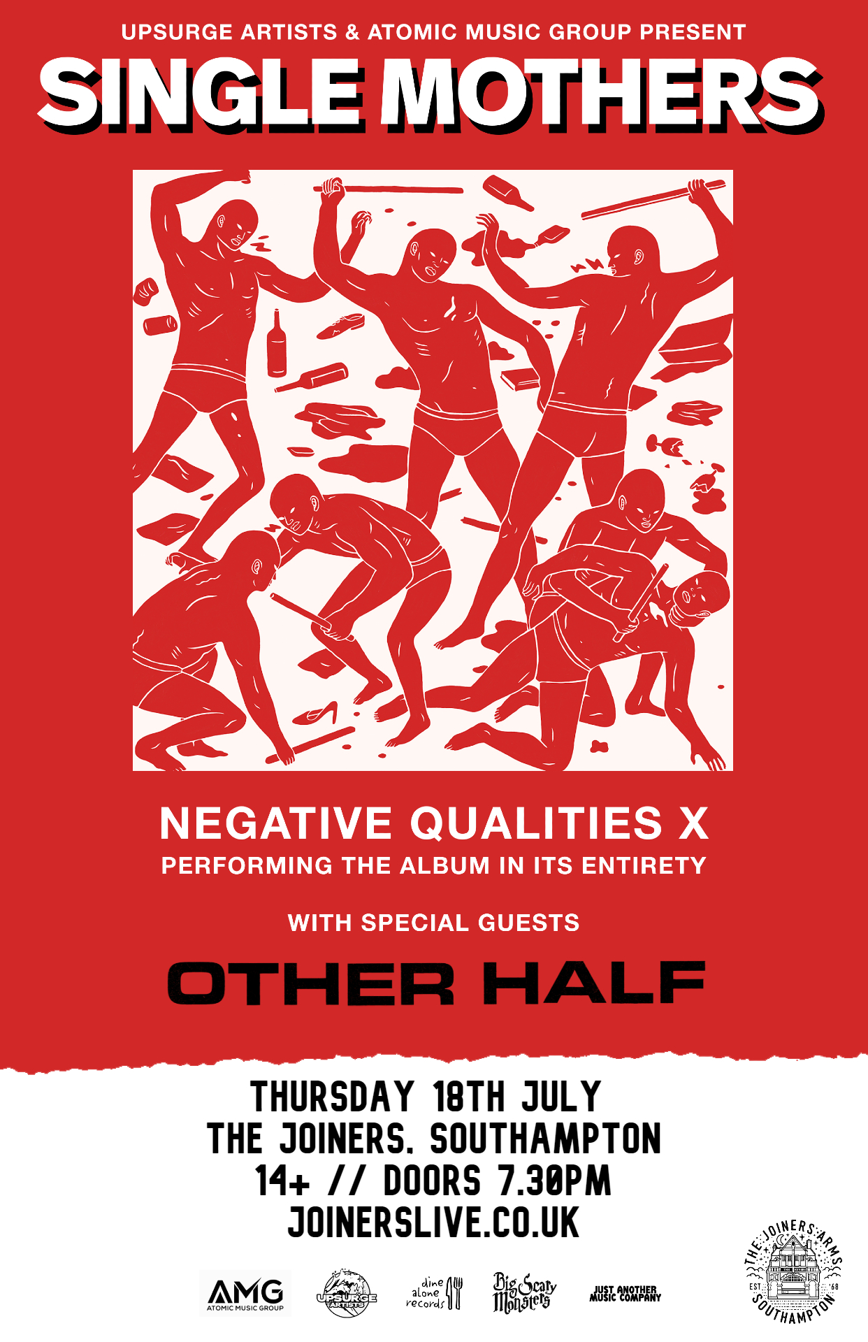 SINGLE MOTHERS - Negative Qualities 10 Year Anniversary Tour
